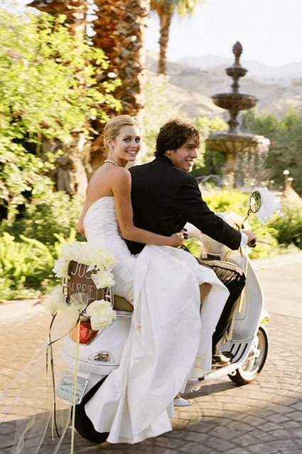 matrimonio sposa in scooter matrimonio sposa in scooter